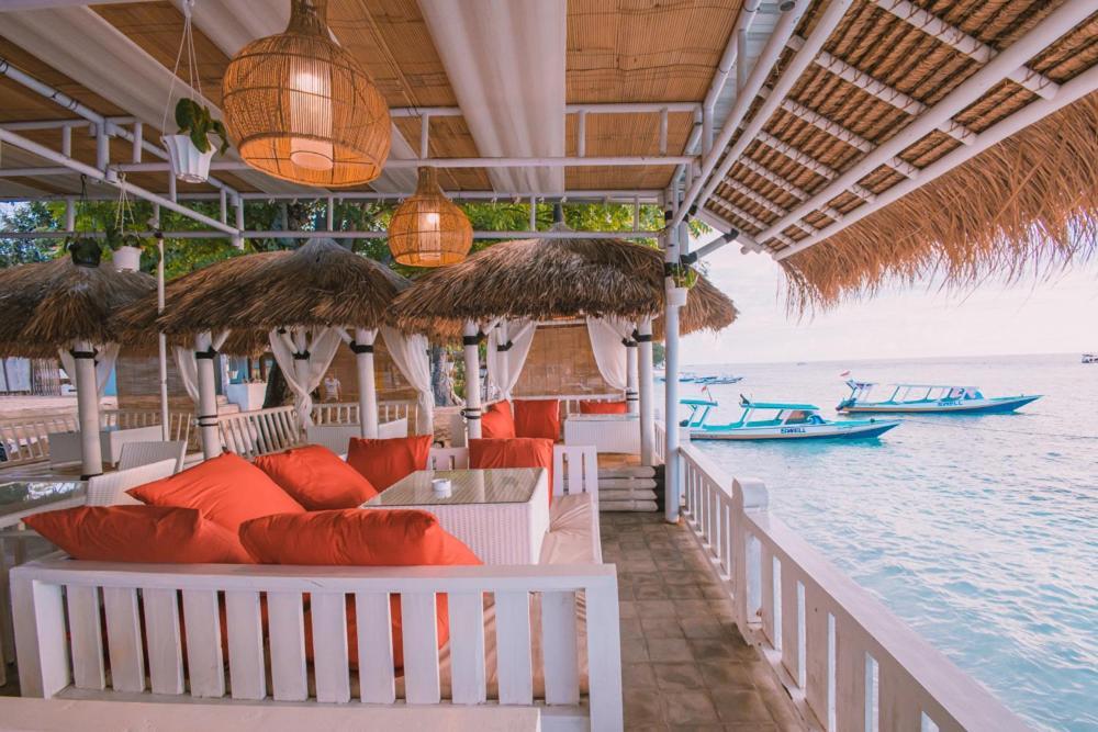 Unzipp Bungalows Gili Air Dış mekan fotoğraf