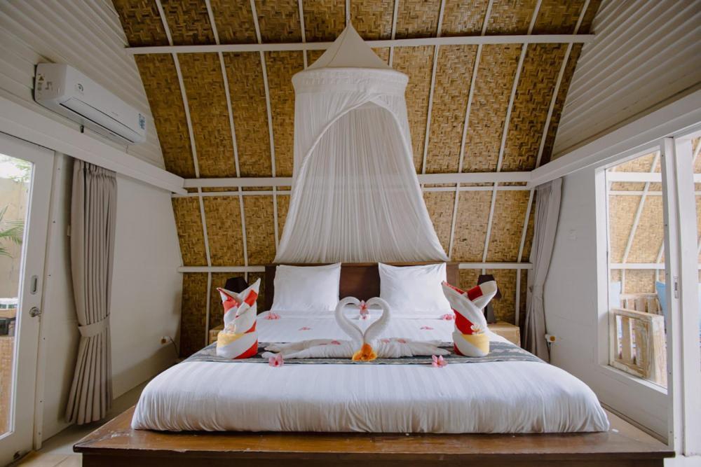 Unzipp Bungalows Gili Air Dış mekan fotoğraf